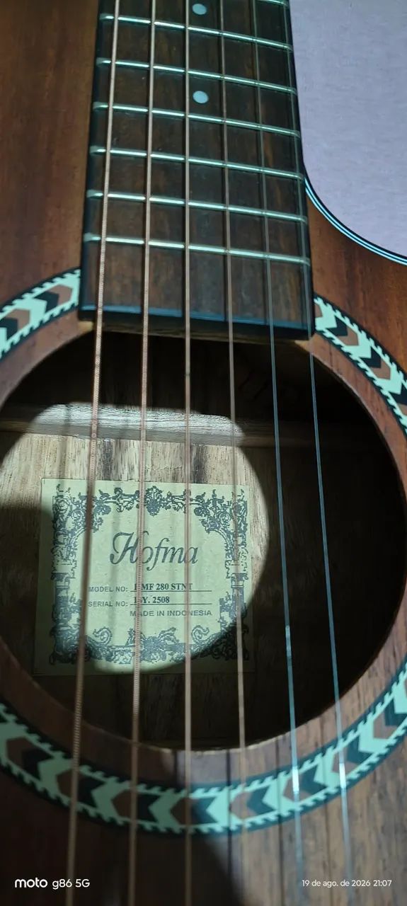 Violão Hofman hmf280  - Foto 5