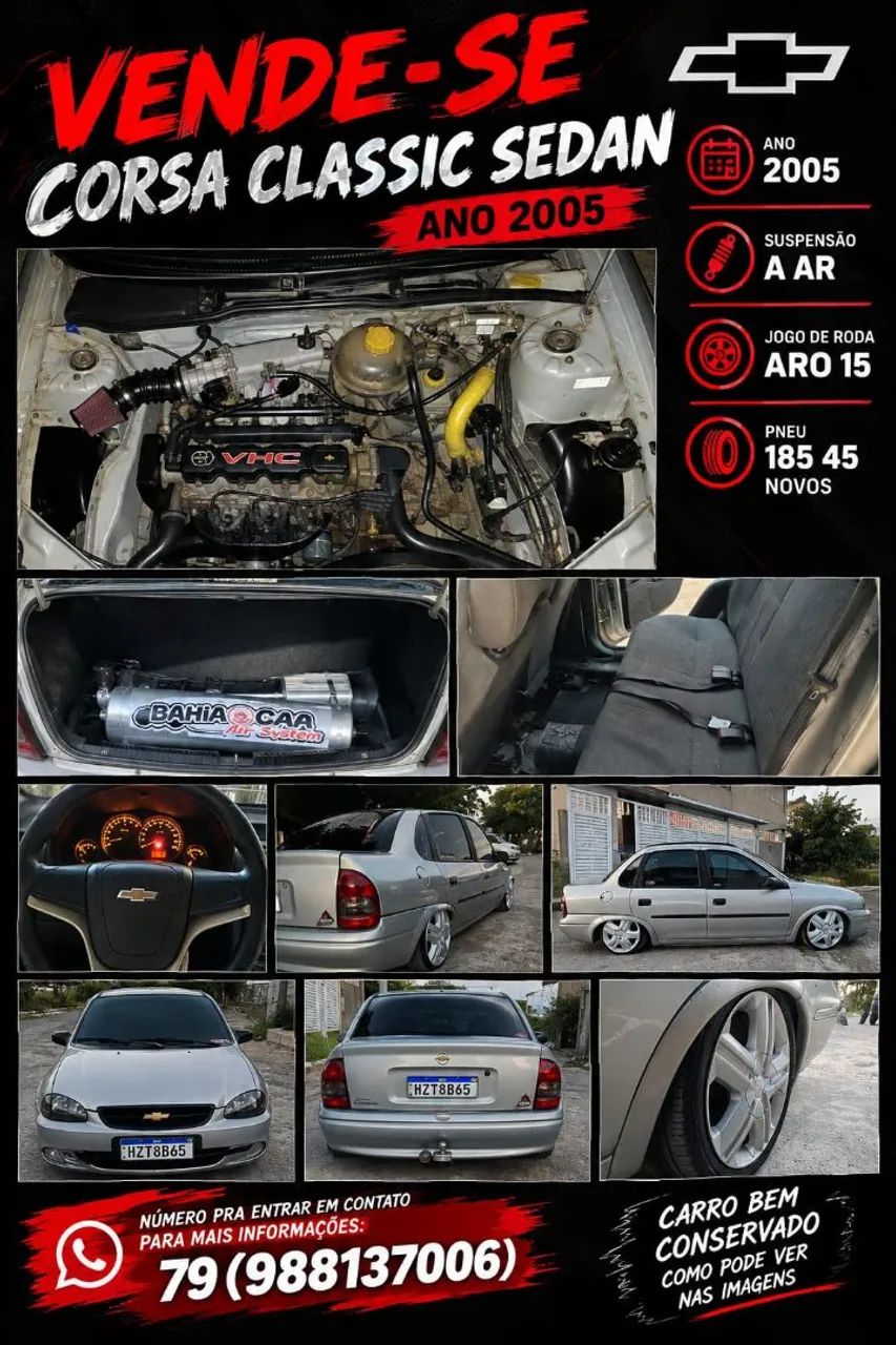 Chevrolet Corsa Corsa Sed Class.Life 1.0/1.0 FlexPower 2005