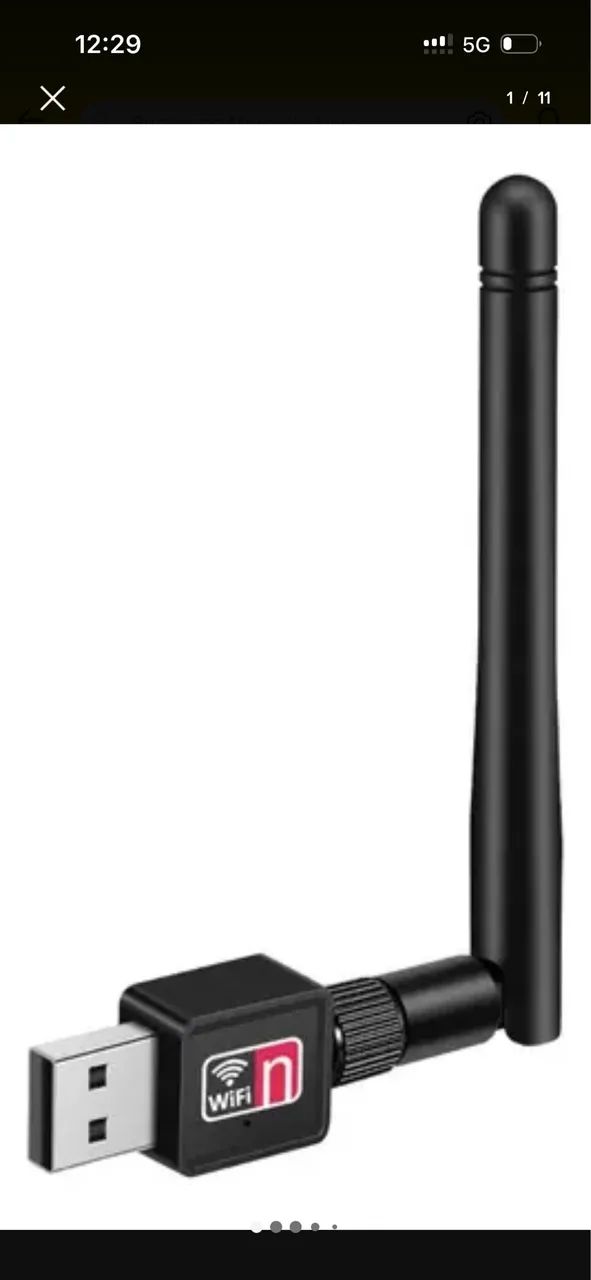 Adaptador WiFi USB 2.0 1200Mbps Antena Externa 802  - Foto 5