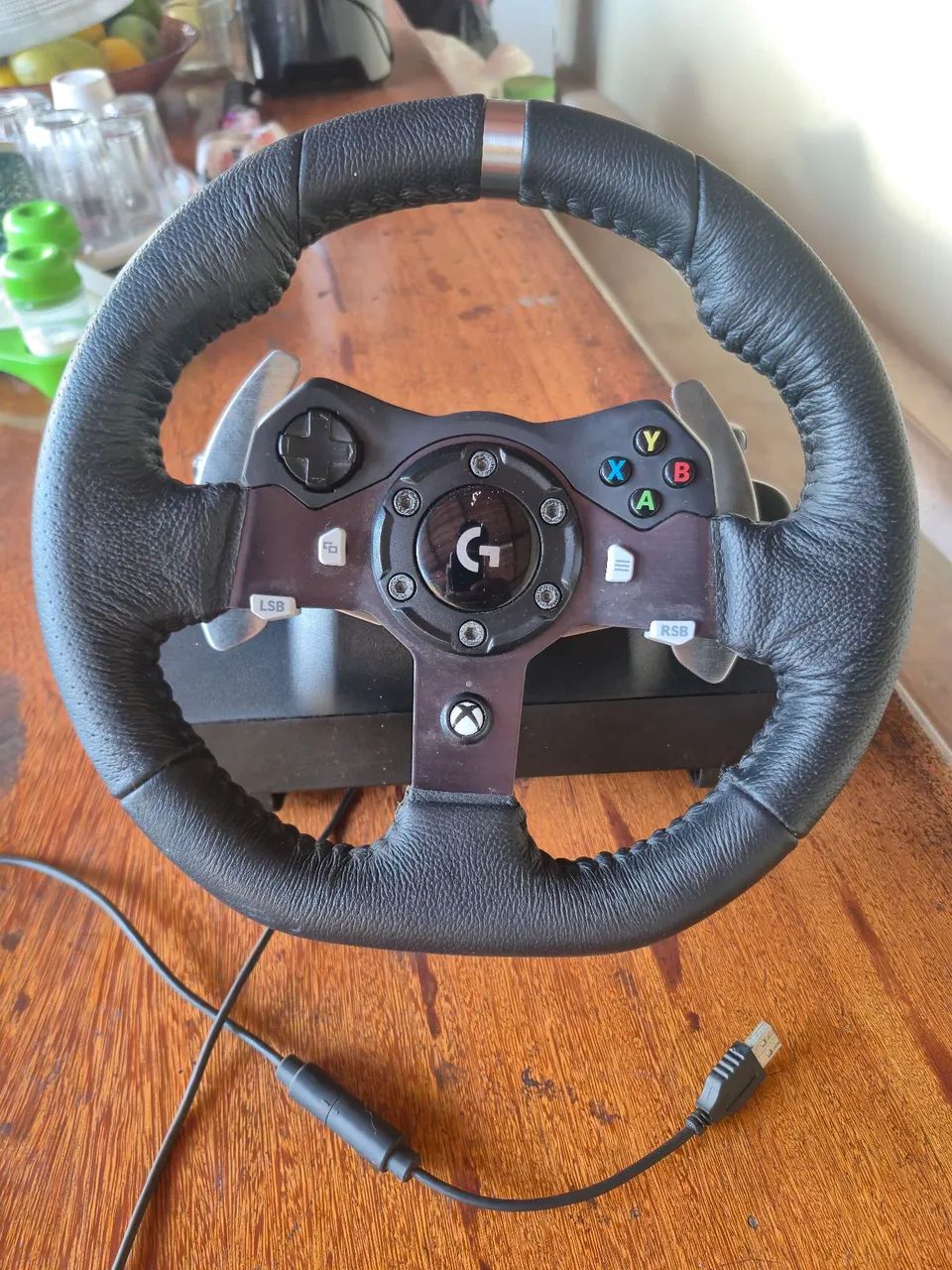 Volante Logitech G920 P/ PC e Xbox