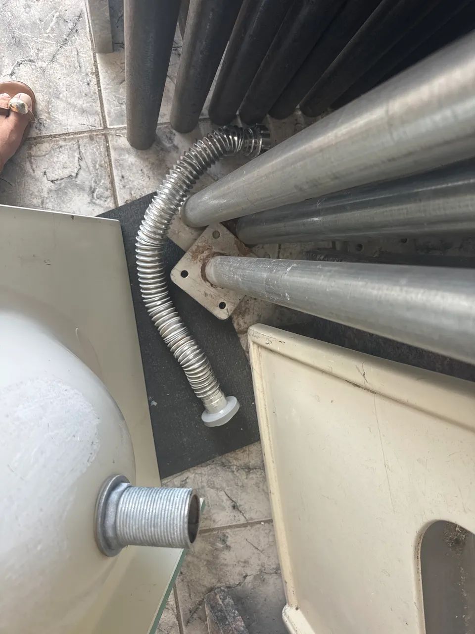 Pia de vidro completa  - Foto 3