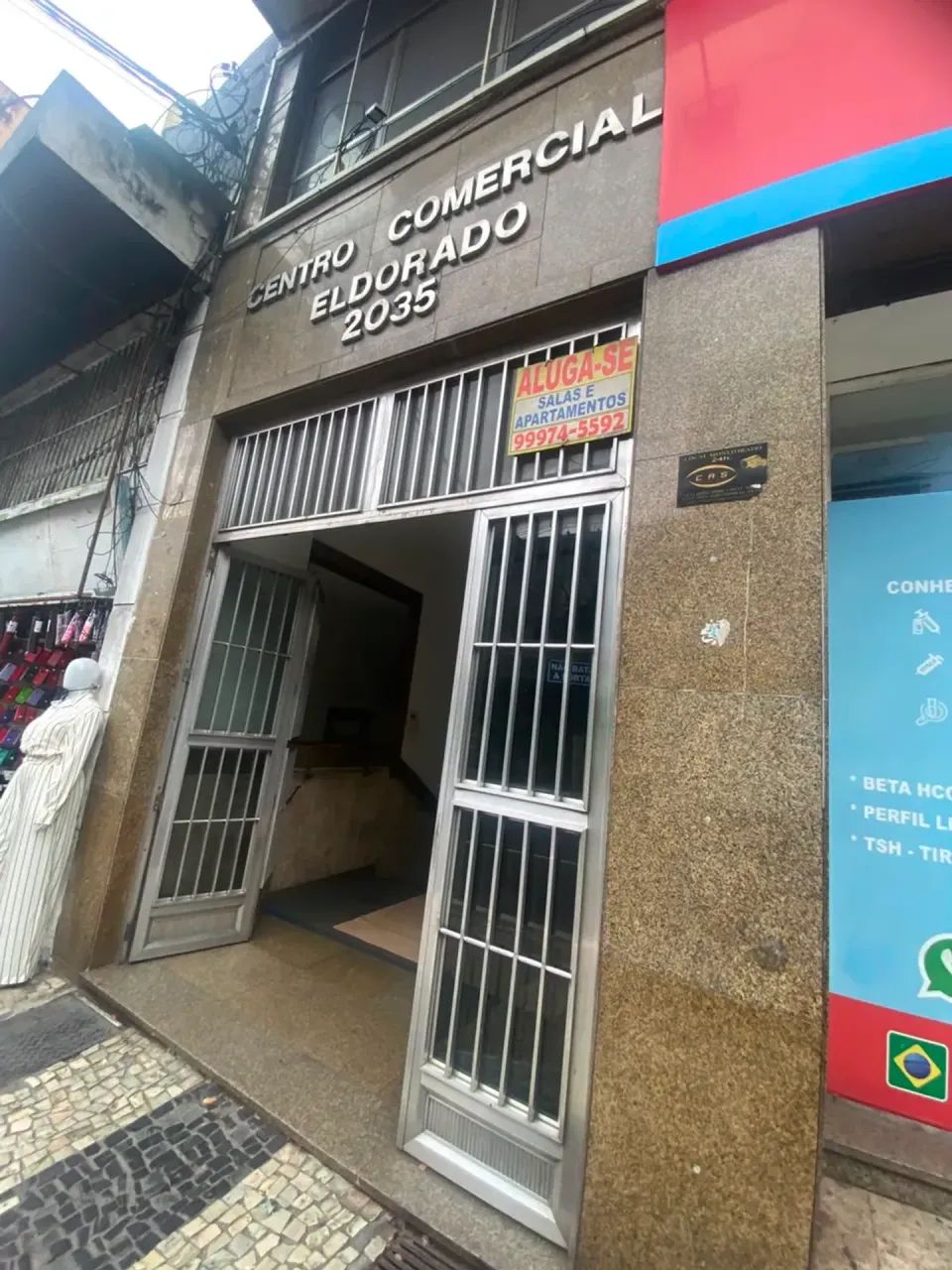 SALA COMERCIAL NO ED. ELDORADO · AV. BRIGADEIRO LIMA E SILVA · BEM ILUMINADA · R$. 1.000,0 - Foto 2