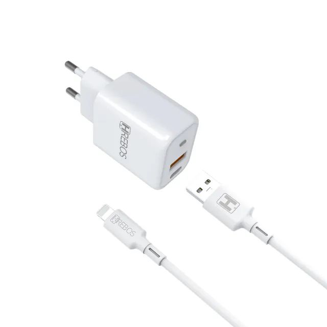Kit Carregador Turbo 15w Com Cabo Lightning Para Iphone - Foto 3
