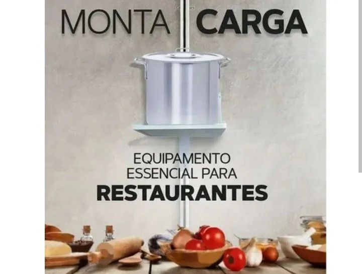 Elevador monta carga