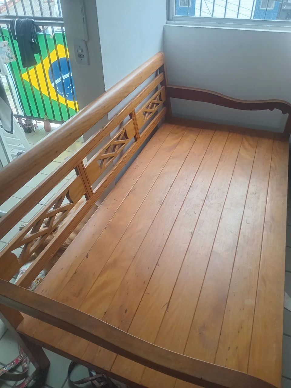 Sofá cama madeira maciça  - Foto 3