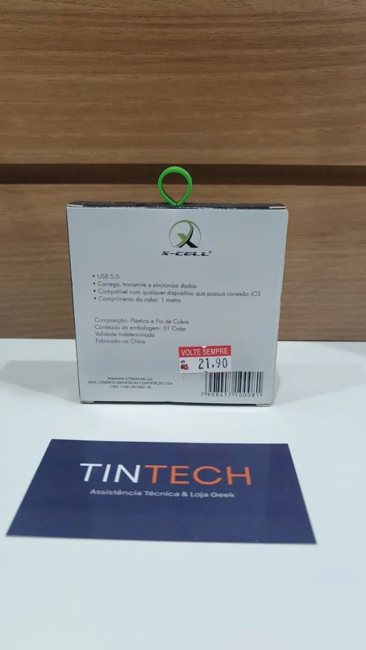 Cabo USB para iPhone Lightning X-Cell 1 Metro 5A - Foto 2
