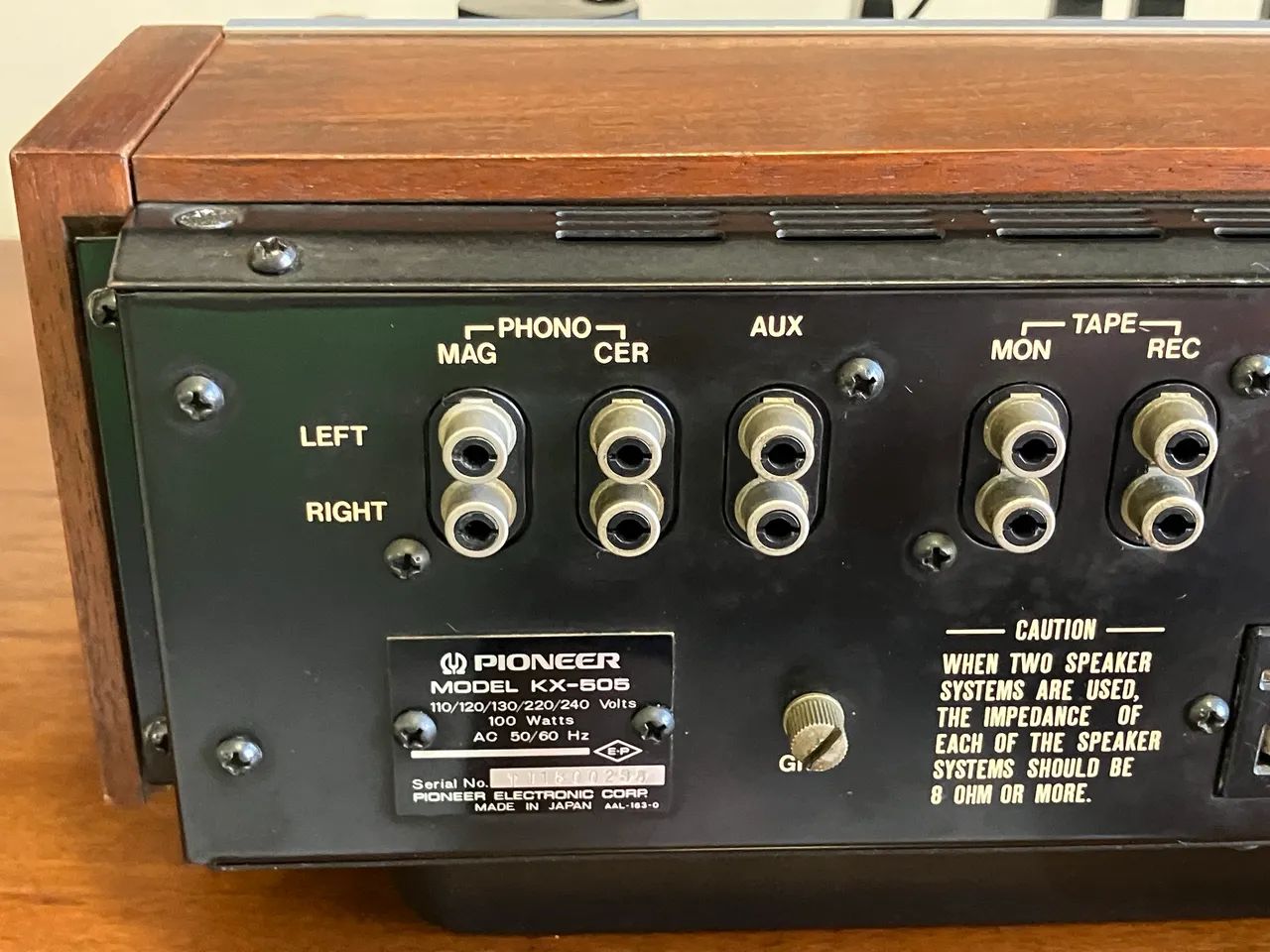 Receiver PIONEER Model KX-505 - Foto 2