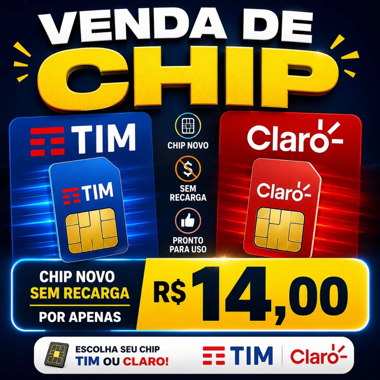 Chip de celular 