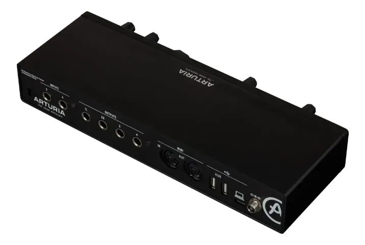 Áudio Usb E Interface Midi Arturia Minifuse 4 Black - Foto 3