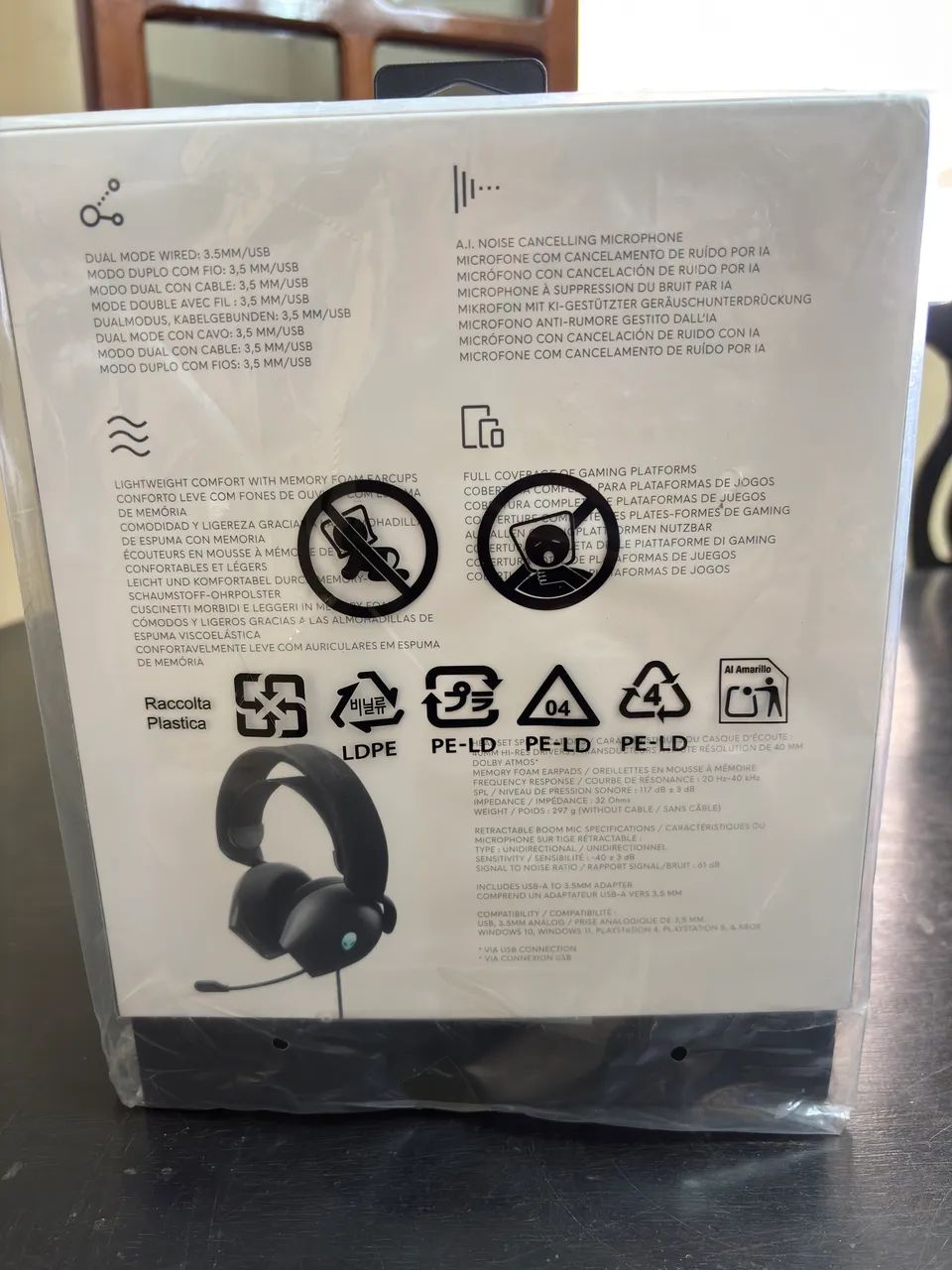 Headset Alienware 520H - Foto 4
