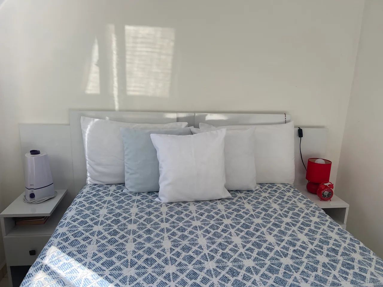 Cabeceira de cama com dois suportes  - Foto 4