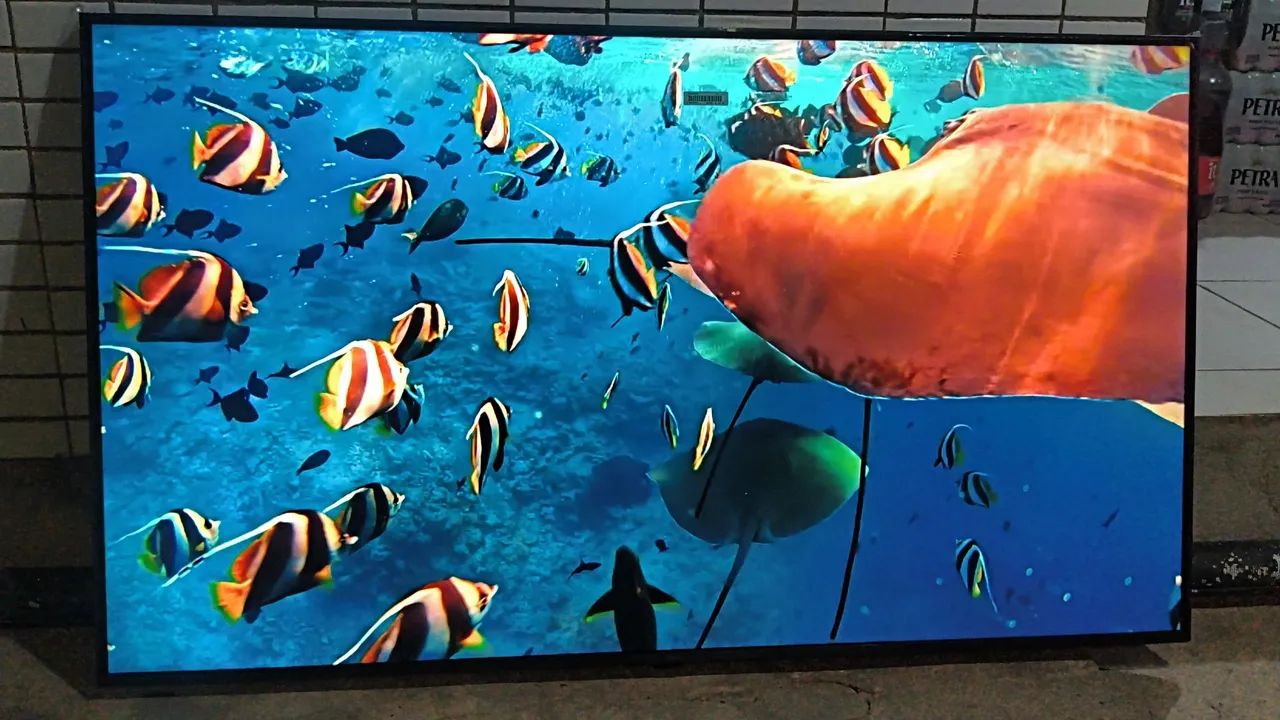 Tv Smart LG 55 Polegadas 4k Ultra HD Completa Nova no Plástico  - Foto 3