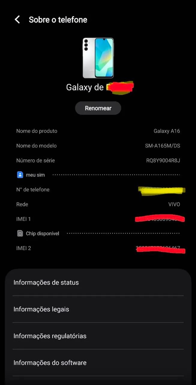 A16 256G e 4,6,8 de Ram top - Foto 2