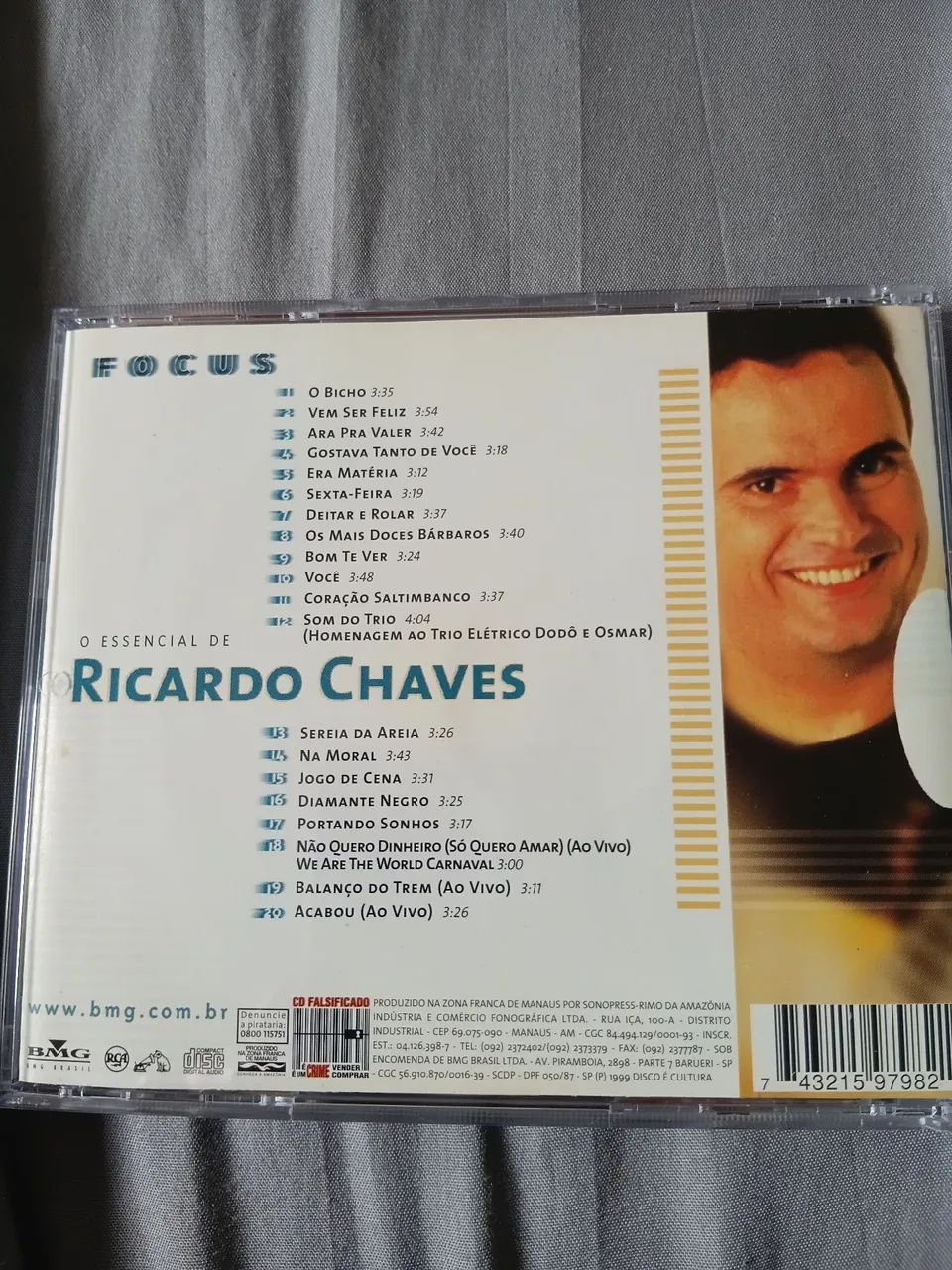 Cd Ricardo Chaves focus essencial usado - Foto 2