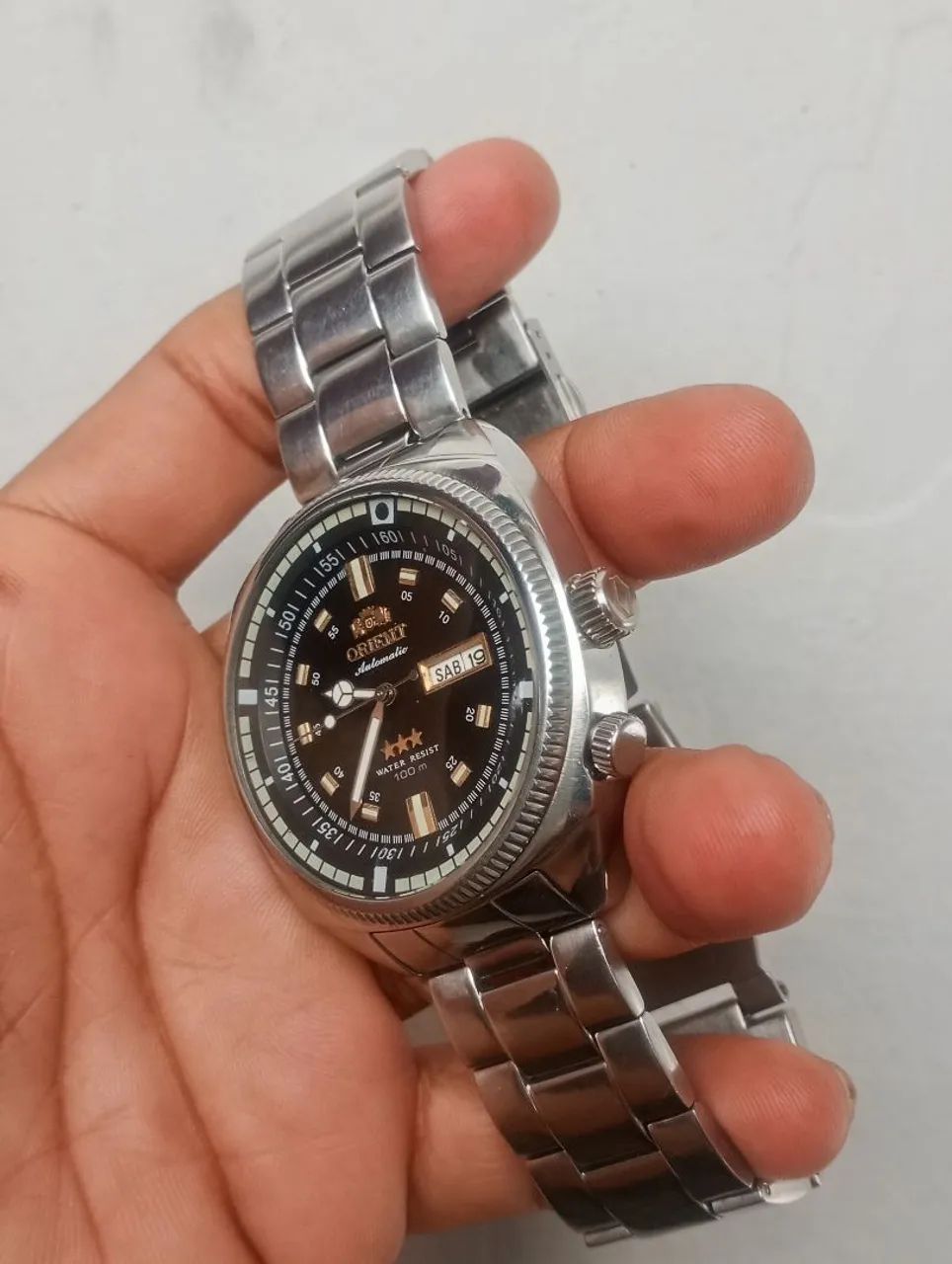 Relógio Orient automático 3 Estrelas King Diver GRANDE  - Foto 5