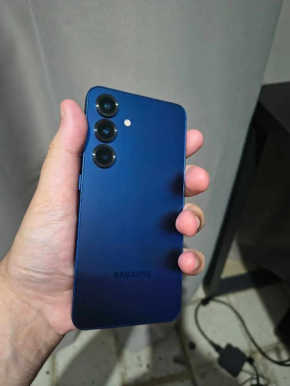 Samsung Galaxy S25 5G 128GB / 12GB RAM Azul ? com nota fiscal e
