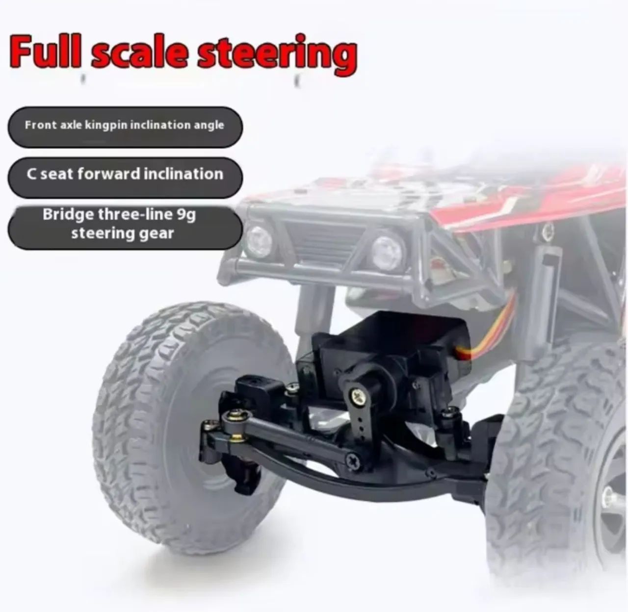 RC crawler 4x4 1/18 - Foto 3