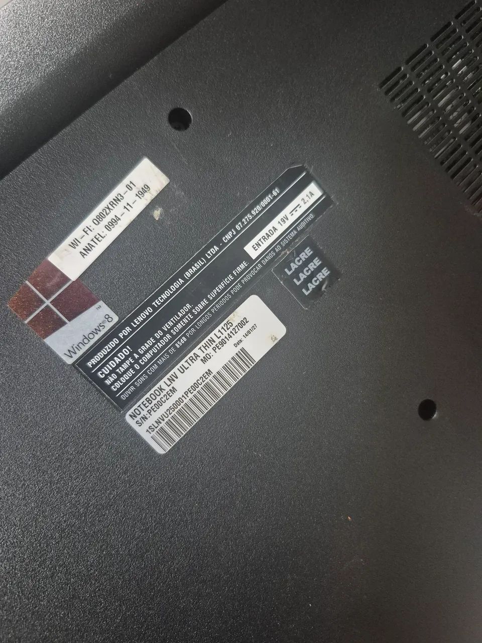 NOTEBOOK LENOVO ULTRA THIN L1125 - Foto 2