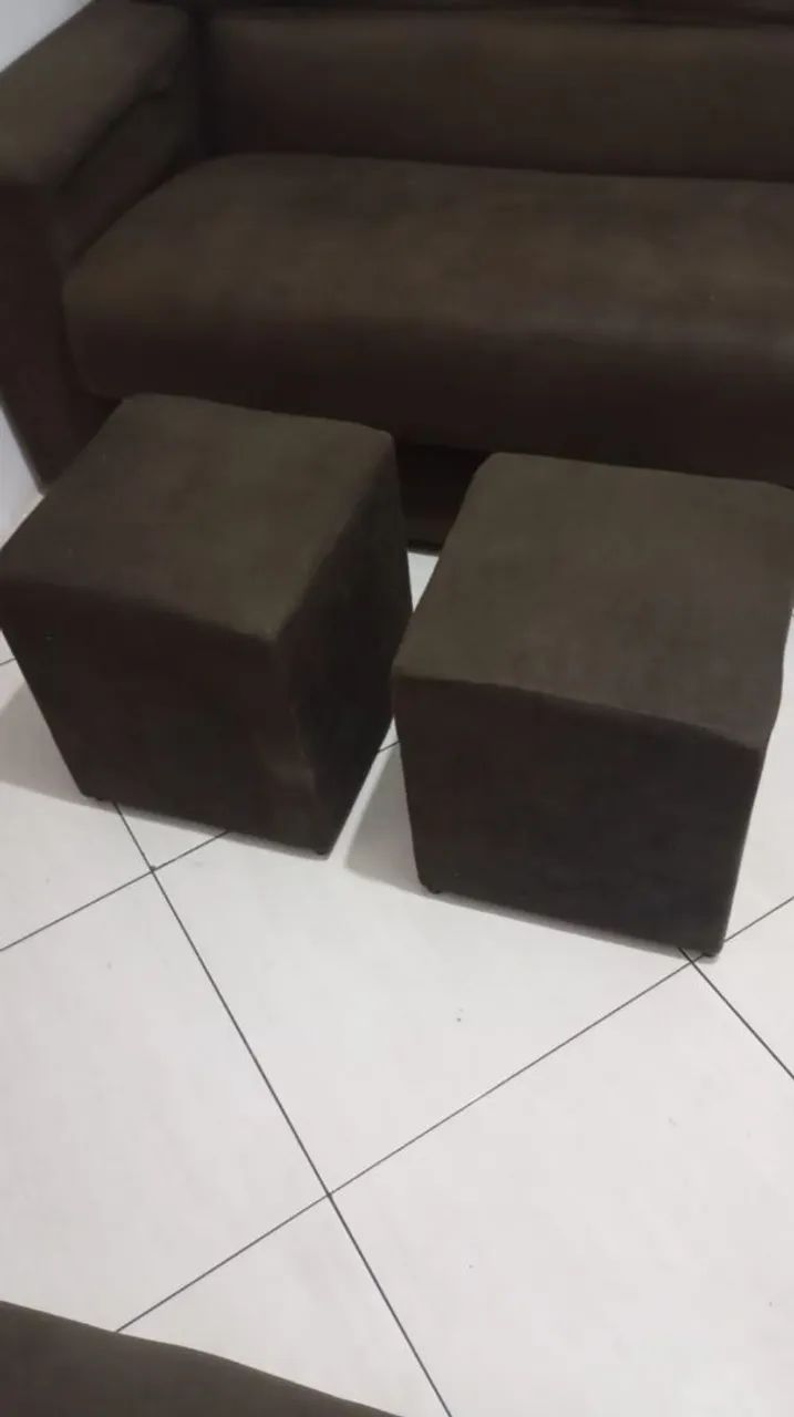 Sofá de dois e três lugares
