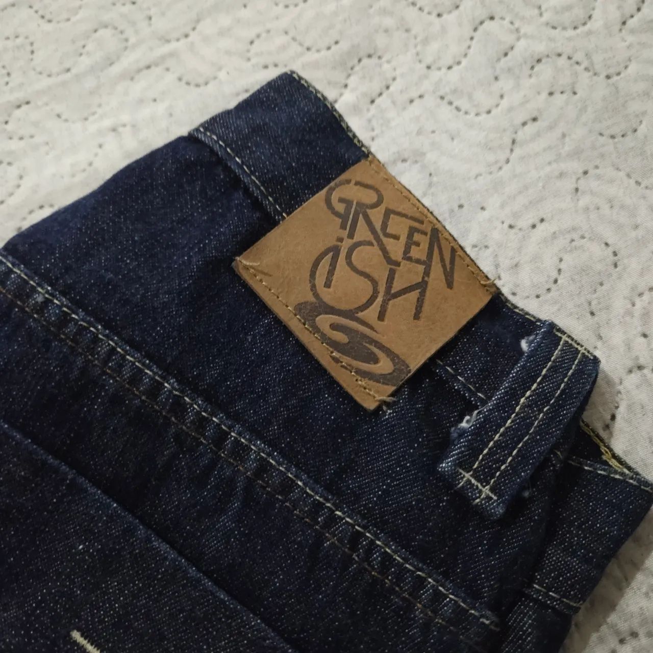 Bermuda Jeans Greenish Masculina - 36 - Foto 5