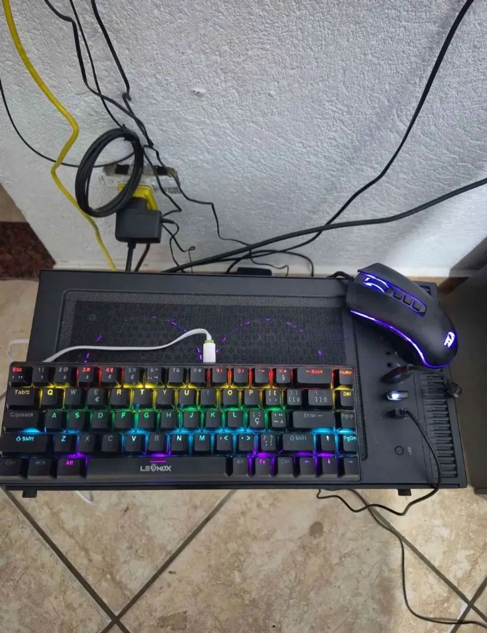 Pc gamer Ryzen 5500 rtx 3050 8gb 32gb ram - Foto 3