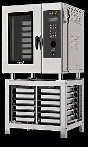 Ac forno combinado capacidade para 8 gns com cavalete 
