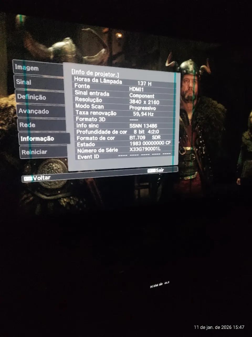Epson EH-TW8300W 4K Wireless ? Modelo Premium ? Lâmpada 1300h - Foto 4