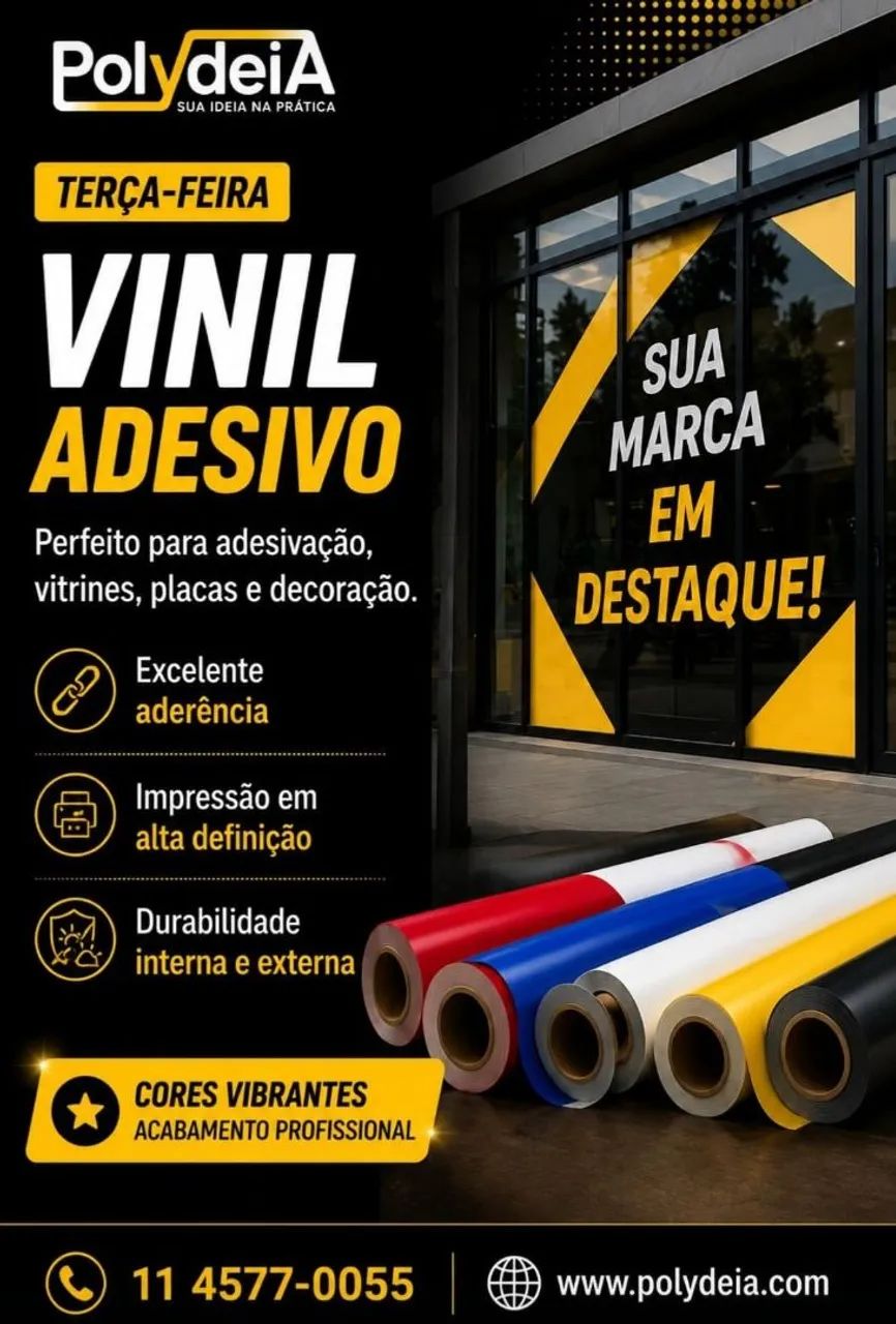 Vinil para Impressão digital
