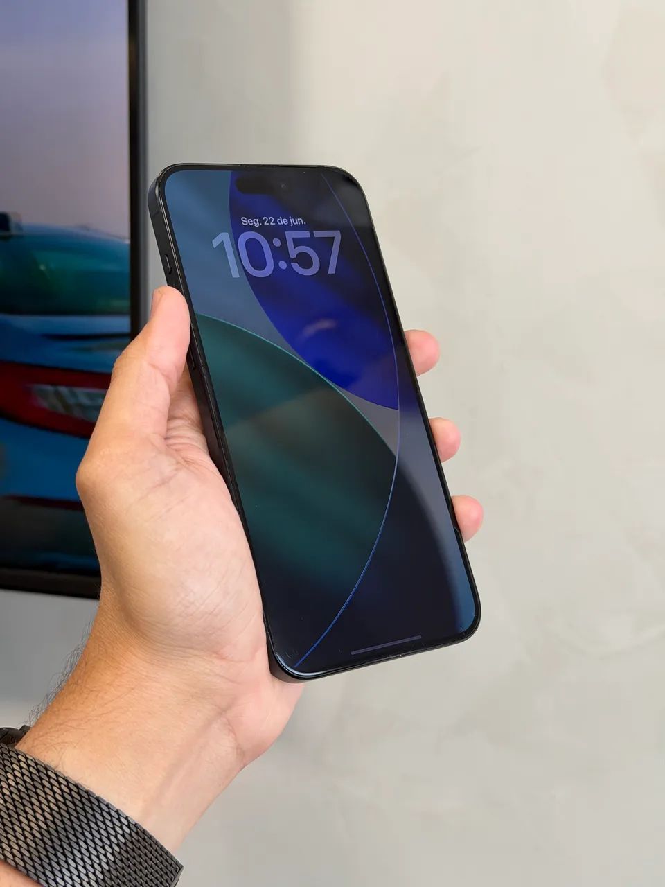 iPhone 15 Pro Max 512gb Azul Garantia 6 meses  - Foto 4