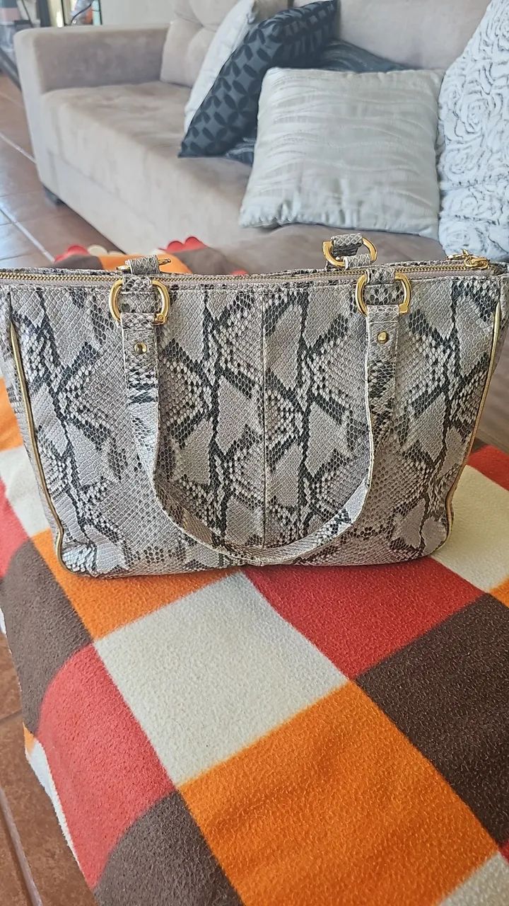 Bolsa de couro Carmen Steffens  - Foto 4