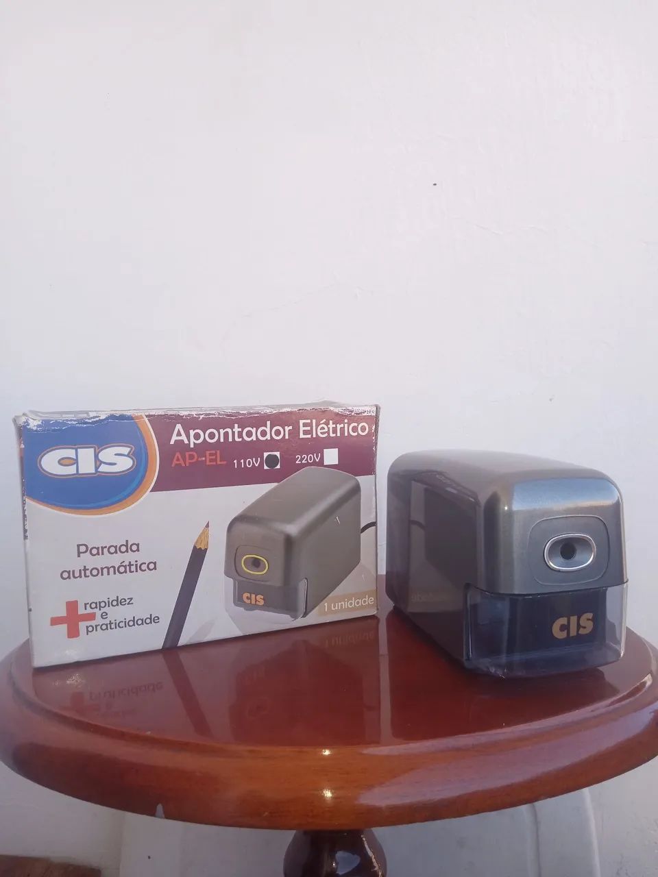 Apontador de lápis elétrico com parada automática Cis  - Foto 2