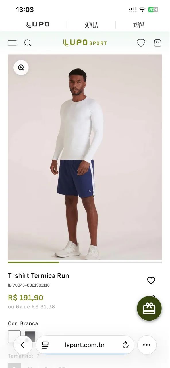 Camisa térmica 