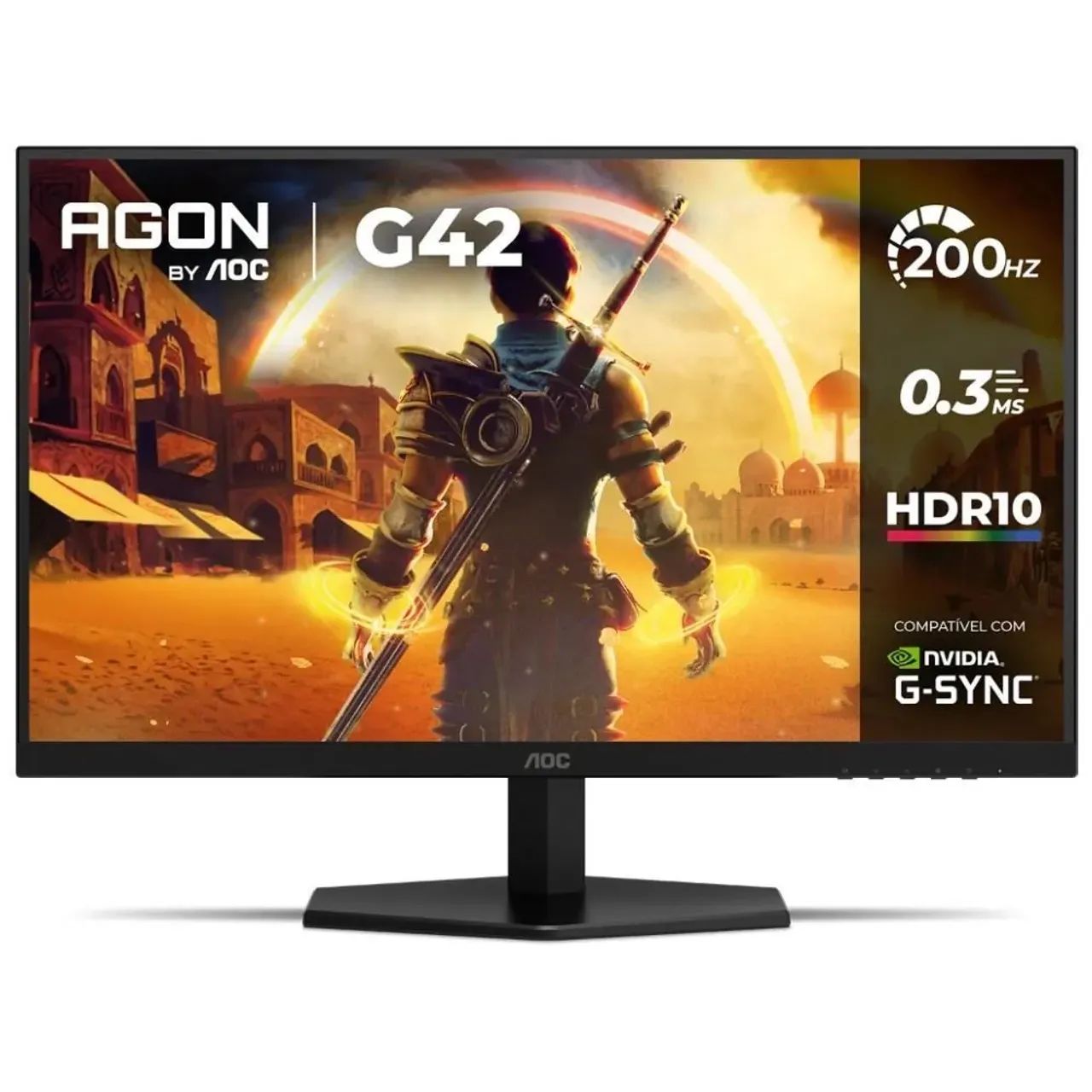Monitor Gamer 27'' Aoc 200Hz 0,3Ms
