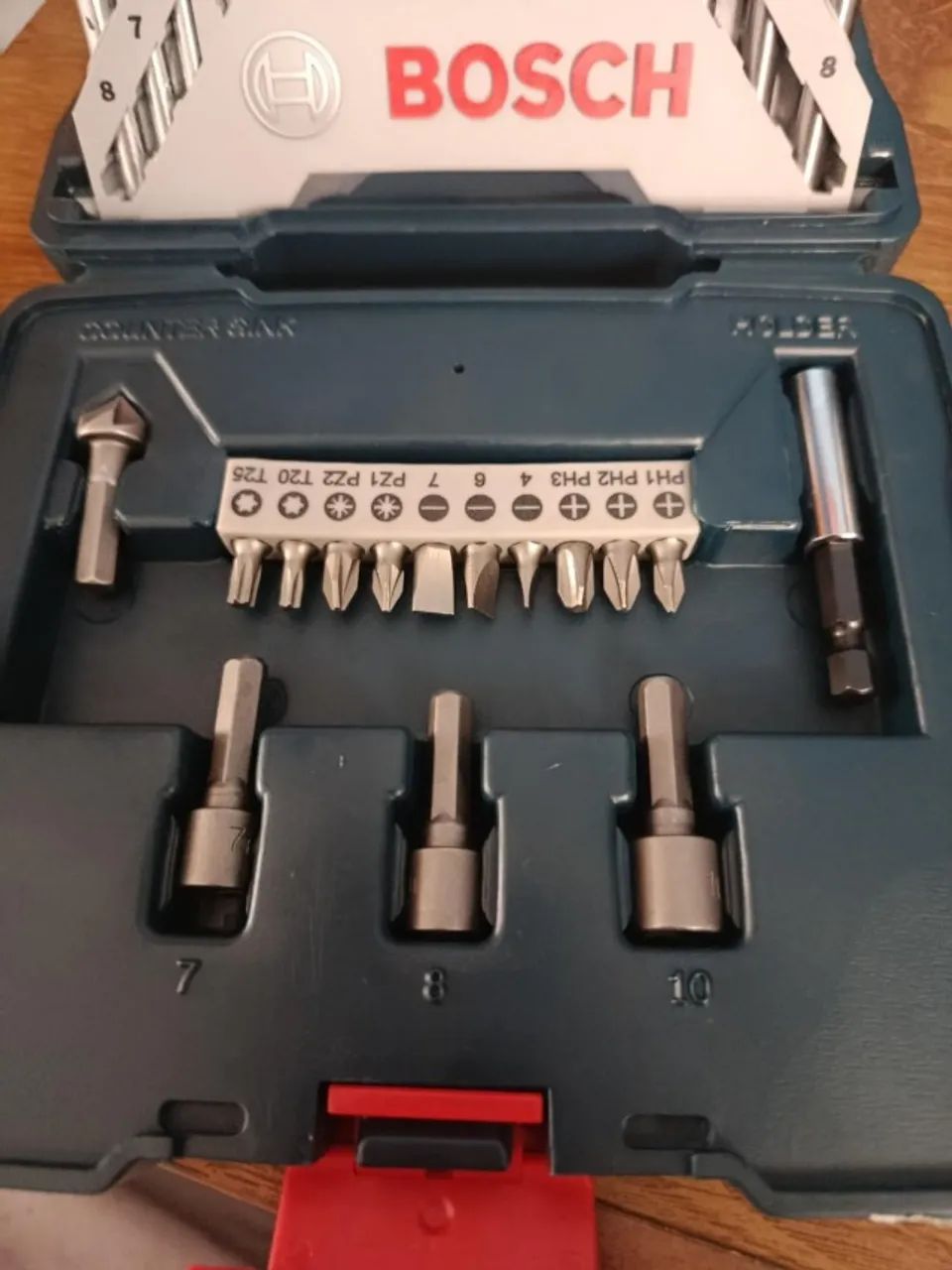Kit de Brocas Bosch 33 Peças com Maleta - Foto 2