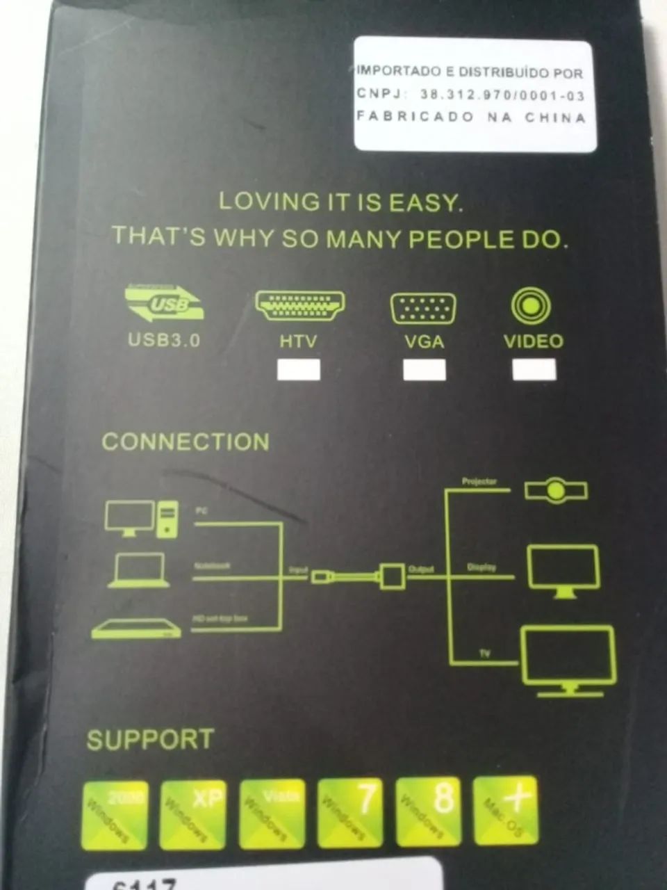 Cabo adaptador VGA para HDMI. - Foto 2