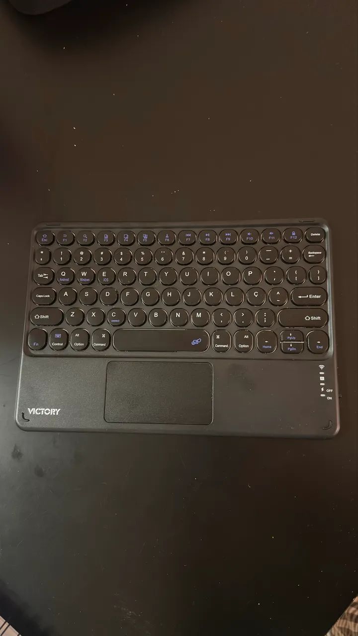 Teclado Bluetooth Touchpad (Victory VT-120)