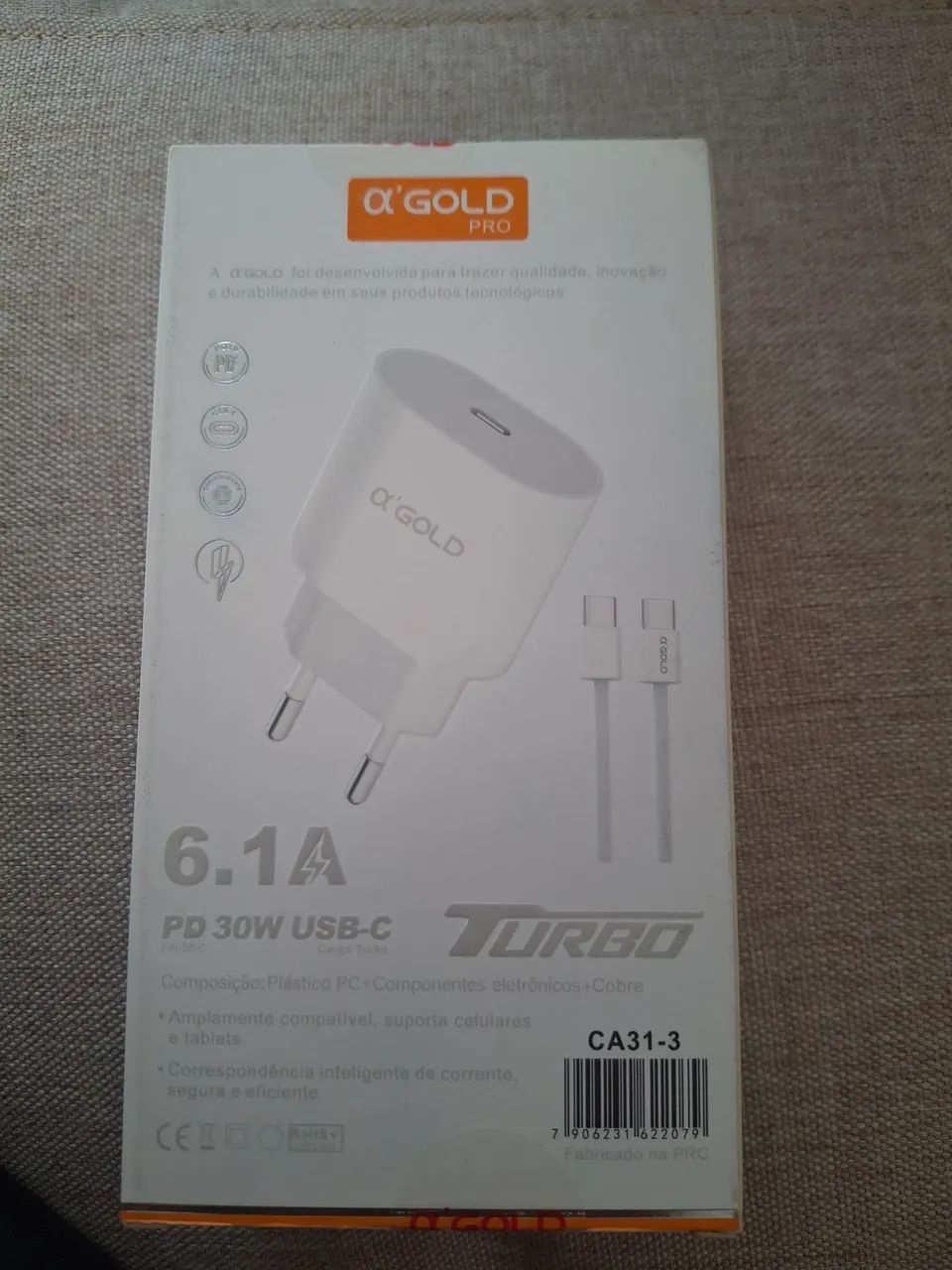 Carregador 30w tipo c - Foto 2