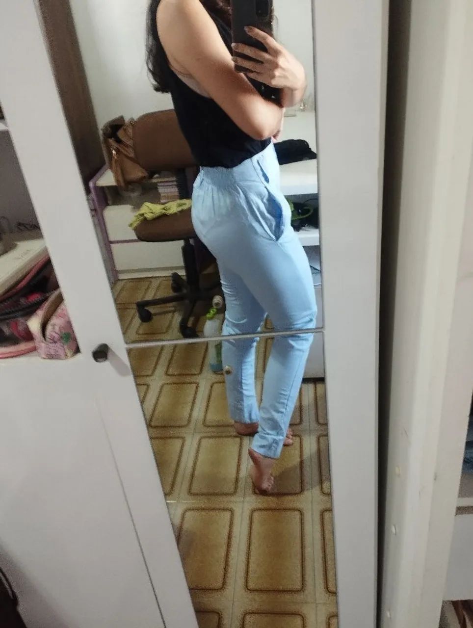 Calça azul  - Foto 3