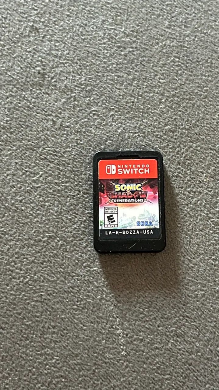 Sonic shadow Nintendo Switch 