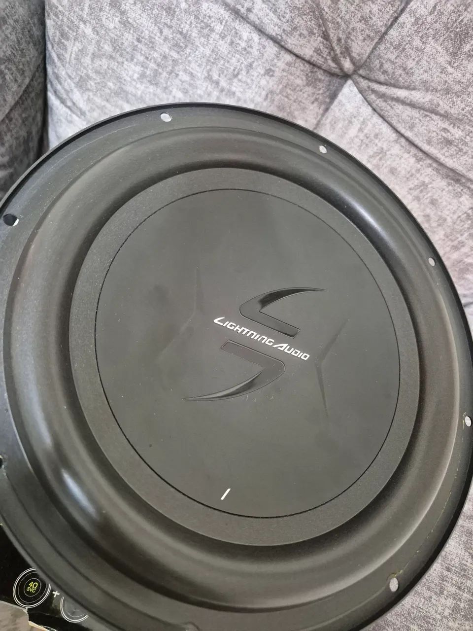 Subwoofer Lighiting audio  10 polegadas  n: fosgate  punch pioneer JL kicker power 
