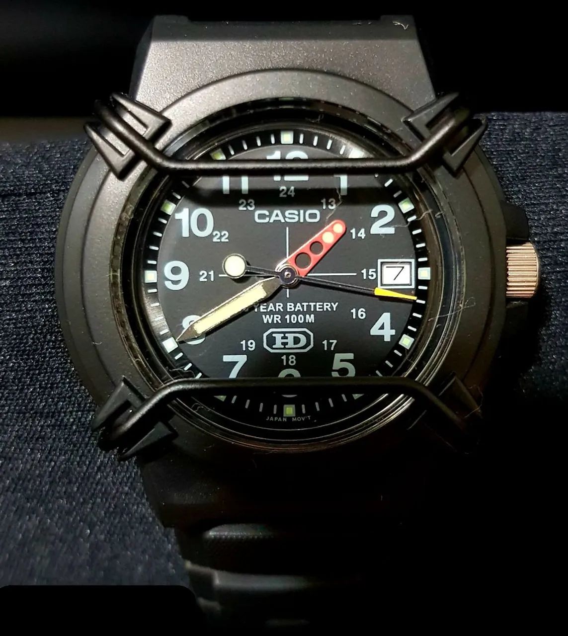 Relógio CASIO Masculino Standard HDA-600B-1BVDF (Raríssimo) - Foto 3