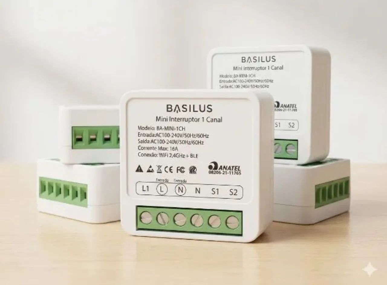 Interruptor wifi mini Basilus 1 Canal