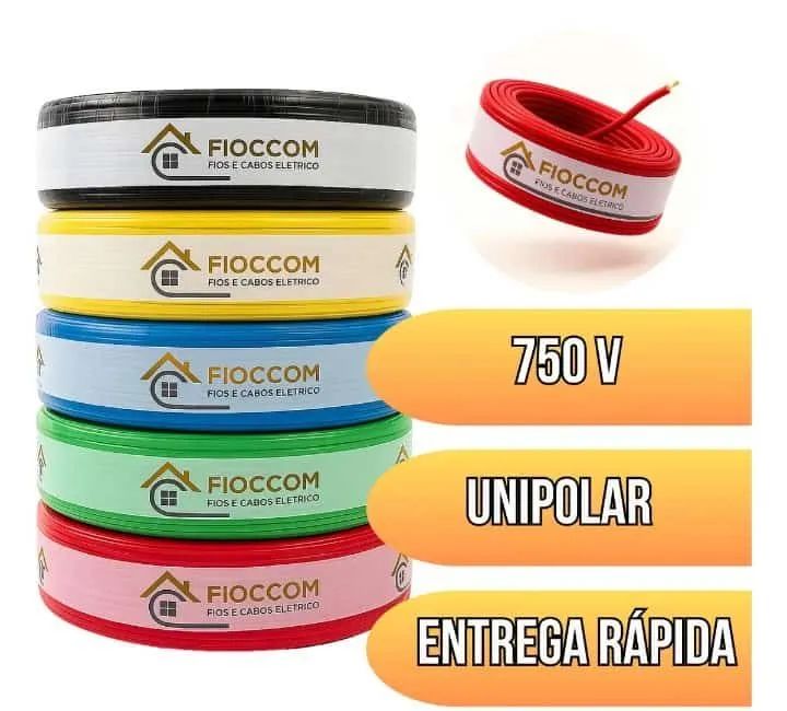 Rolo de fios 2.5mm e 6mm - Foto 3