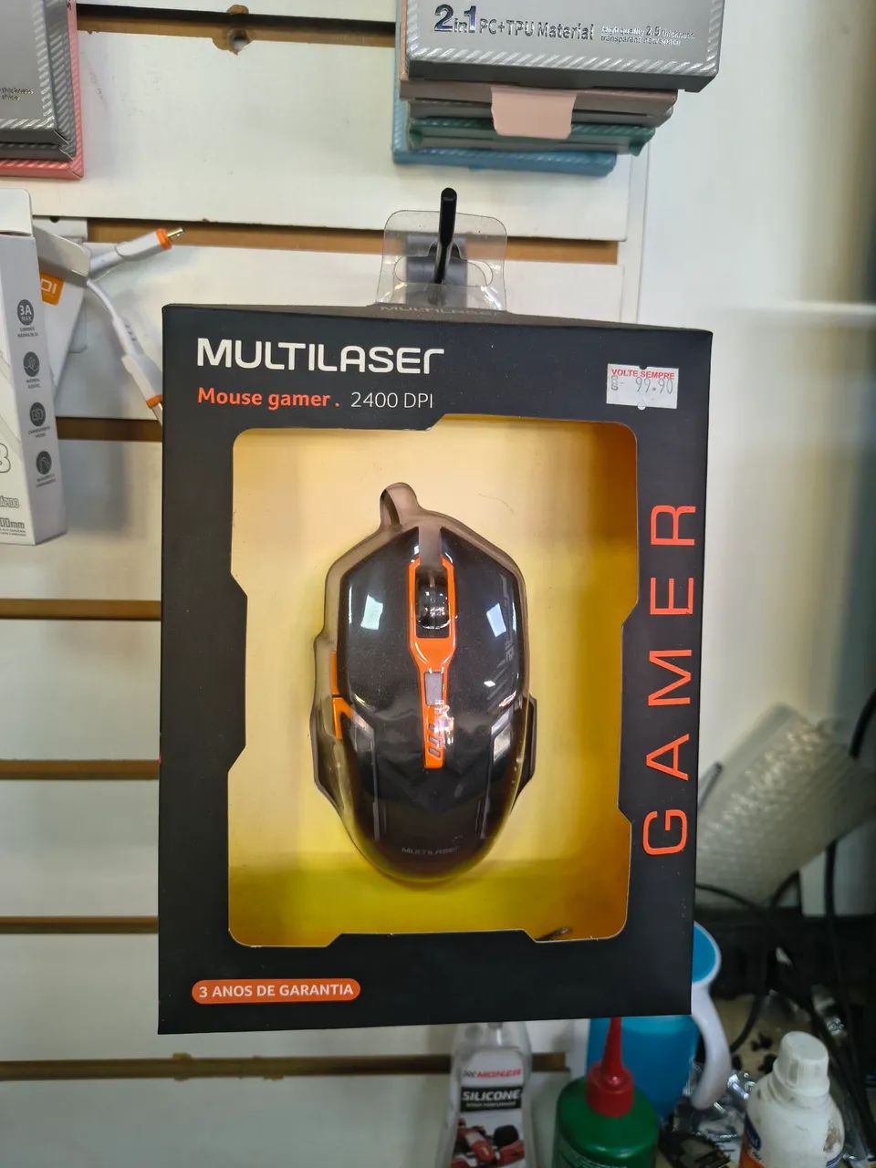 Mouse Gamer Multilaser 2400DPI - Foto 3