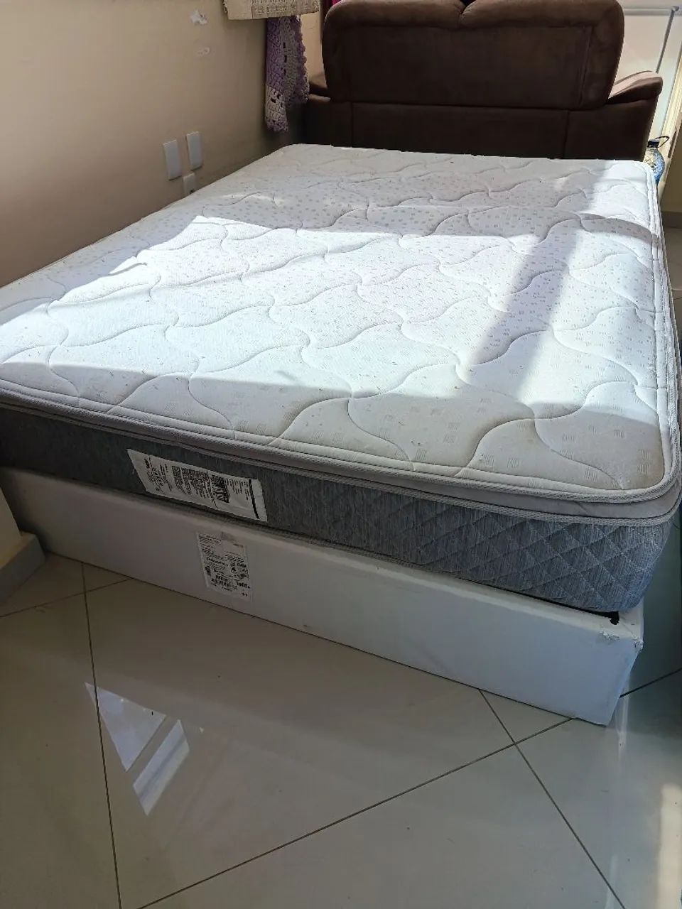 Cama box em excelente estado. - Foto 3