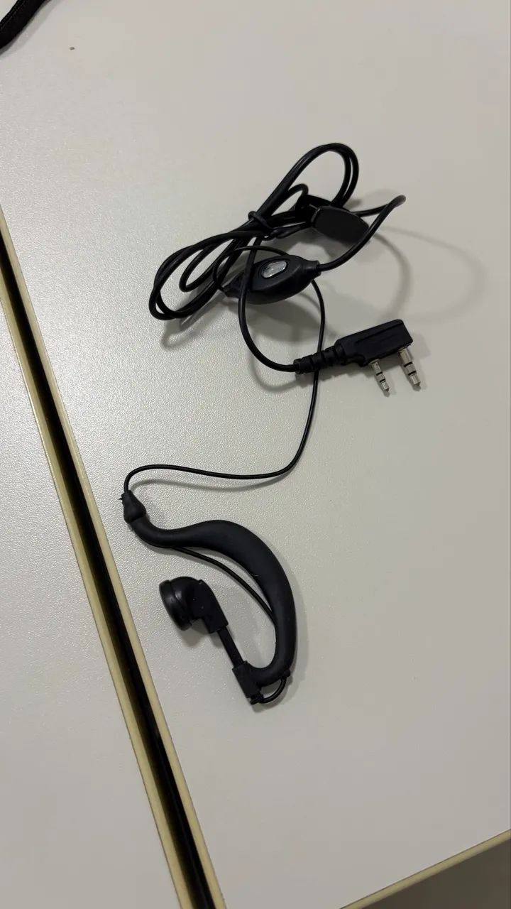 Kit 2 rádio comunicador baofeng com fone lapela e comando  - Foto 3