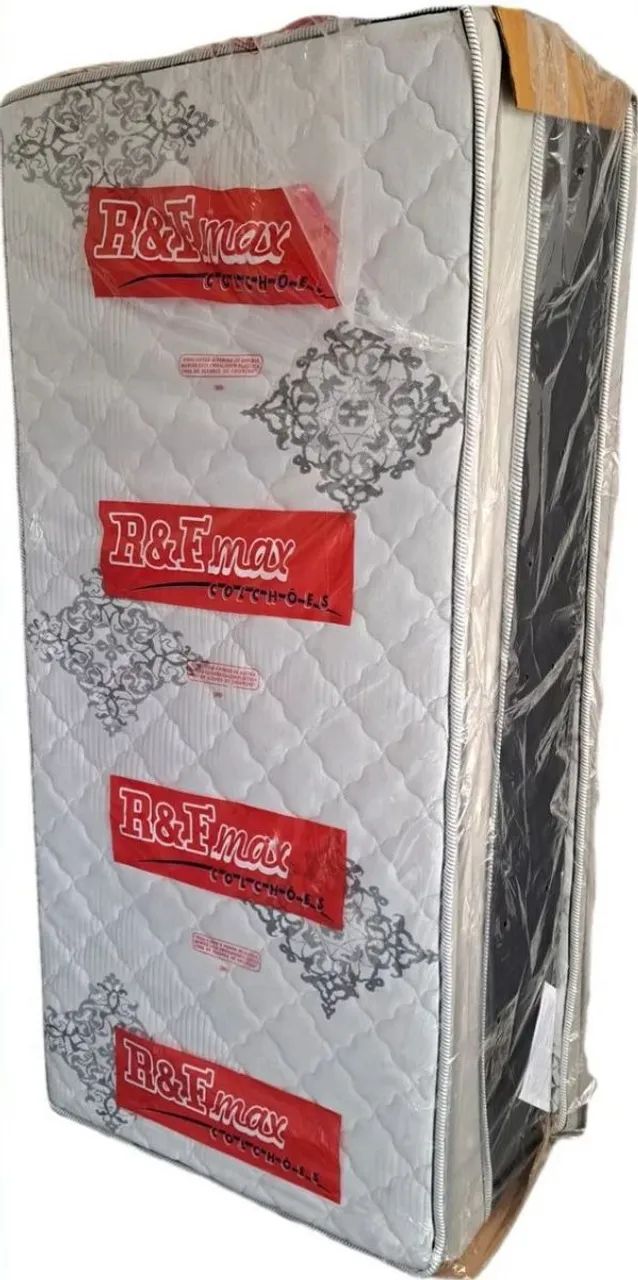 CAMA BOX SOLTEIRO - LOJÃO DOS COLCHÕES -  PREÇO IMBATÍVEL