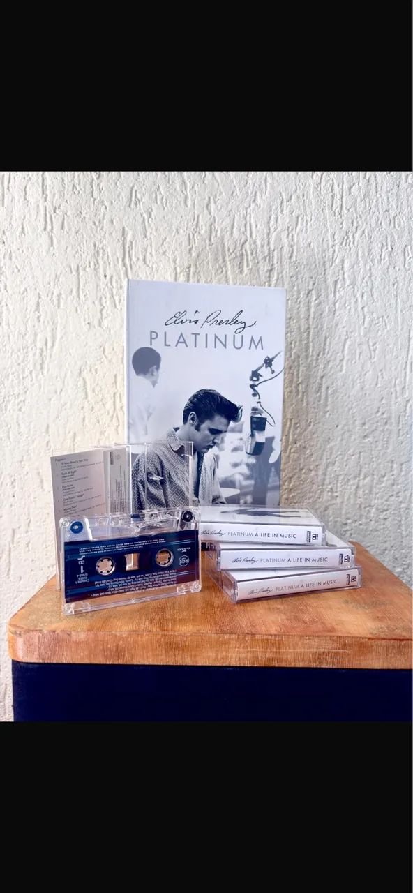 Box Elvis Presley Platinim Fita K7 - Foto 3