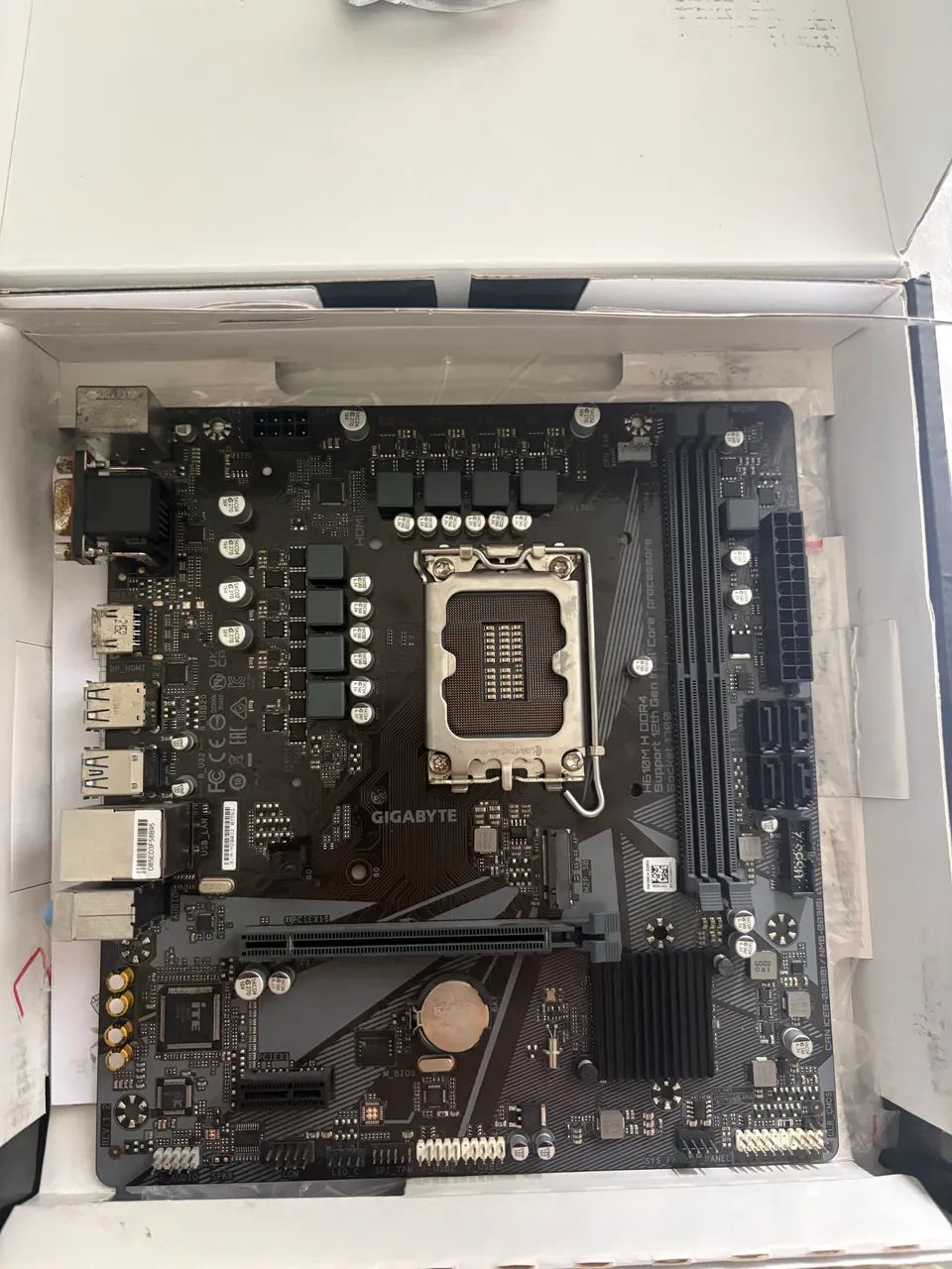 Placa mãe H610M H DDR4 