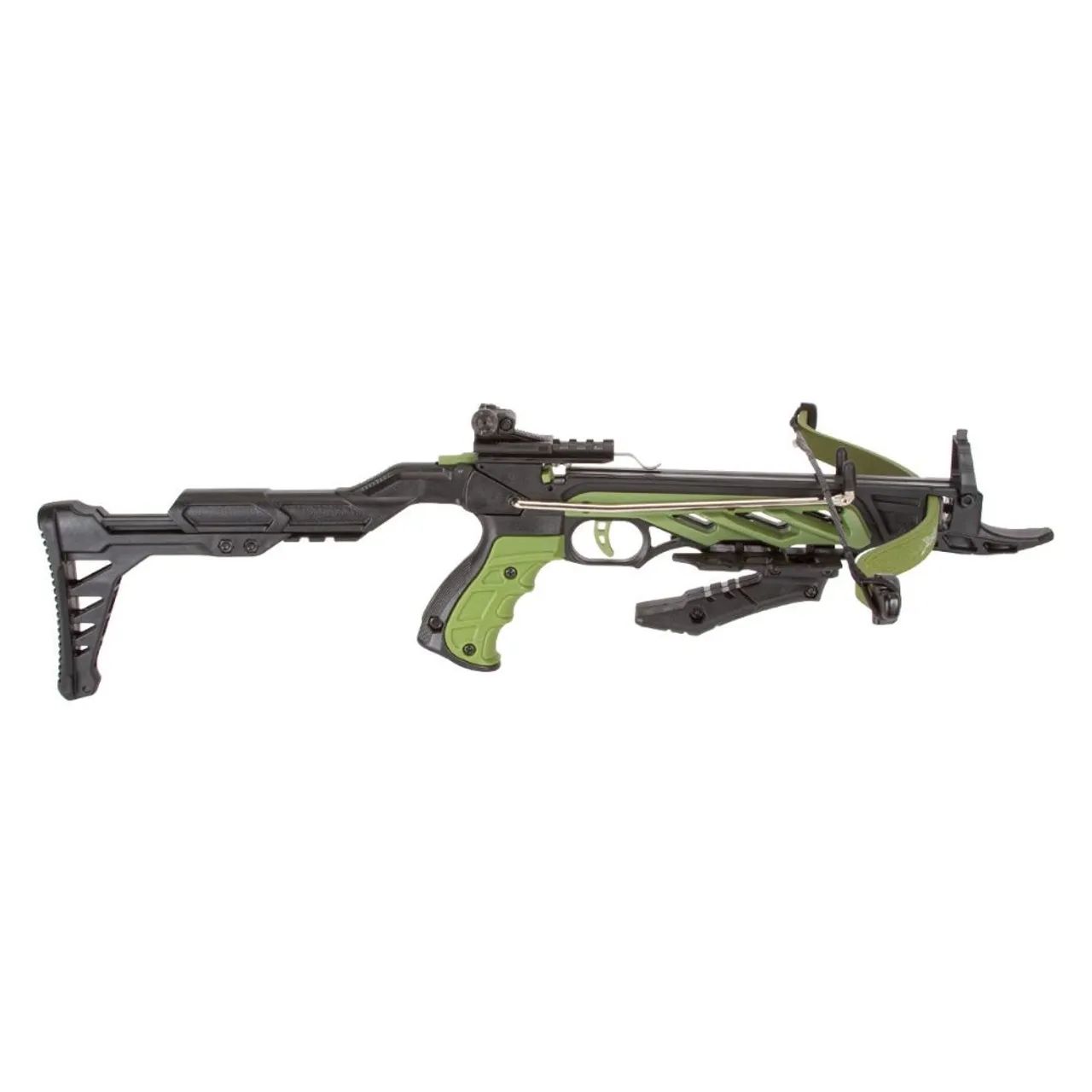 Balestra Recurvo Alligator 80lbs Polímero Verde - Foto 2
